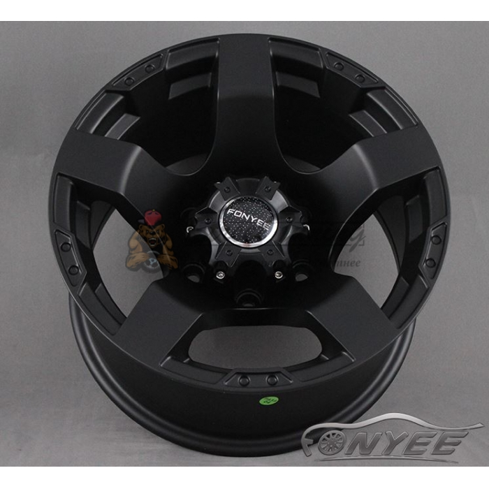 Новые диски Fonyee R15 6x139.7 ET-13 J8 черный мат XD Series черный мат