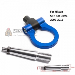 Буксировочное кольцо для Nissan GTR R35 350Z 09-15, синее