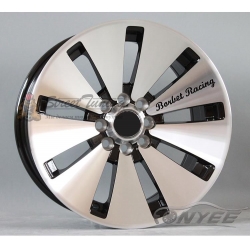 Новые диски Borbet racing R15 4х100-108 J7 ET15 серебро + черный глянец