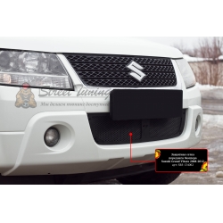 Suzuki Grand Vitara 2008—2012 Защитная сетка решетки переднего бампера