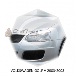 Реснички на фары для  VOLKSWAGEN GOLF V 2003-2008г