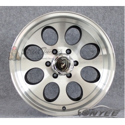 Новые диски GT wheels style 2 R15 6x139,7 ET-38 J10 серебро + черный