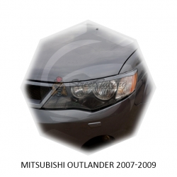 Реснички на фары для  MITSUBISHI OUTLANDER 2005-2009г