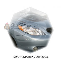 Реснички на фары для  TOYOTA MATRIX 2003-2008г