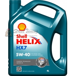 Полусинтетическое моторное масло Shell Helix HX7 5W-40 - 4 л