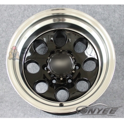 Новые диски GT wheels style 2 R15 6x139,7 ET-44 J10 серебро + черный глянец