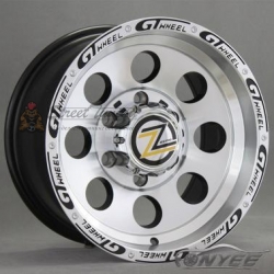 Новые диски GT Wheel R16 6X139,7 ET-44 J10 серые