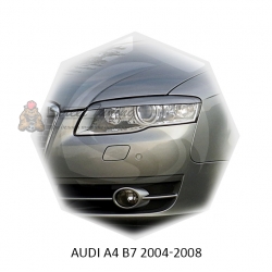 Реснички на фары для  AUDI A4 B7 2004-2008г