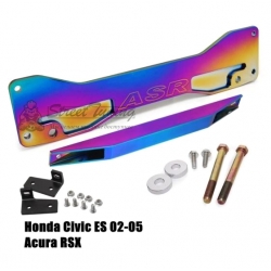Задние усилители подрамника ASR style для Honda Civic EP3 RSX DC5, неохром