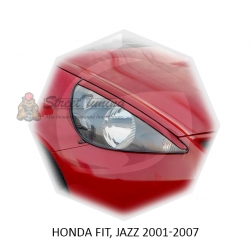Реснички на фары для  HONDA FIT, JAZZ 2001-2007г