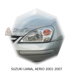 Реснички на фары для  SUZUKI LIANA, AERIO 2001-2007г