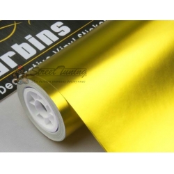 Матовый хром Carbins USA золотой (1.52м х 18м)