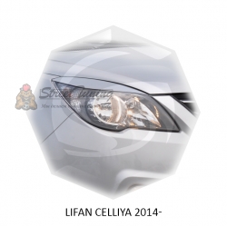 Реснички на фары для  LIFAN CELLIYA/530 2014г-