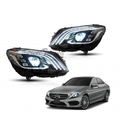 Передние светодиодные фары VLAND для Mercedes Benz C-Class W205