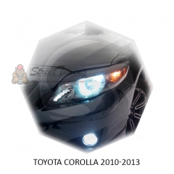 Реснички на фары для  TOYOTA COROLLA 2010-2013г
