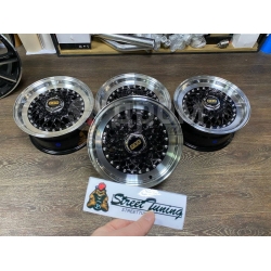 Новые диски BBS RS R13 J6 ET25 4x100/4x114.3 , черные + полировка