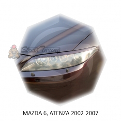 Реснички на фары для  MAZDA 6, ATENZA 2002-2007г