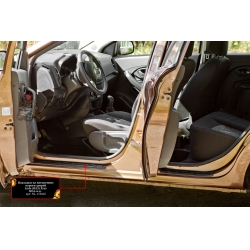 Lada Xray 2016-н.в. Накладки на внутренние пороги дверей