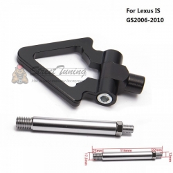Буксировочный крюк "Стрелка" для Lexus IS GS 06-10, черный