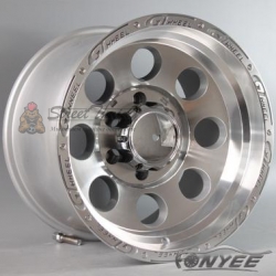 Новые диски GT Wheel R15 5X114,3 ET-25 J8 серебряные