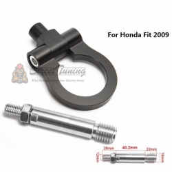 Буксировочное кольцо для Honda Fit 2009, черное