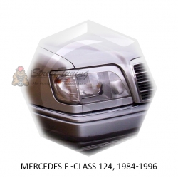 Реснички на фары для  MERCEDES E-class 124 1984-1996г
