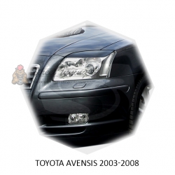Реснички на фары для  TOYOTA AVENSIS 2003-2005г