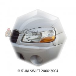 Реснички на фары для  SUZUKI SWIFT 2000-2004г