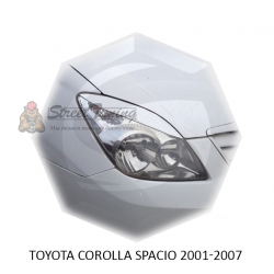 Реснички на фары для  TOYOTA COROLLA SPACIO 2001-2007г