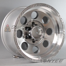 Новые диски GT Wheel R15 6X139,7 ET-44 J10 серебряные