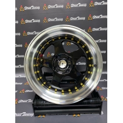 Новые диски Rotiform R15 J8 ET20 4x100 Black + Silver