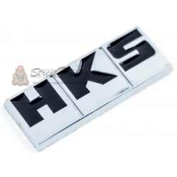 Металлический шильдик с логотипом "HKS"