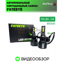 Автомобильные светодиодные лампы FATEEYE F6 Led - H4 6500к 2 шт