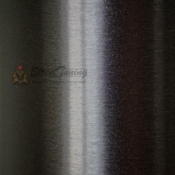 Пленка под шлифованный алюминий SCORPIO Premium - цвет черный 