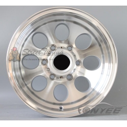 Новые диски GT wheels style 2 R15 6x139,7 ET-44 J10 серебро