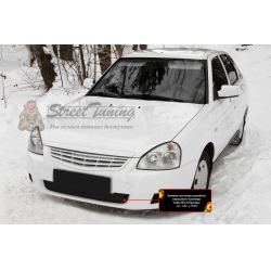 Lada Priora (хэтчбэк) 2012—2013 Зимняя заглушка решётки переднего бампера