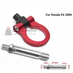 Буксировочное кольцо для Honda Fit 2009, красное