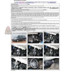 Блокираторы рулевого вала Гарант для RENAULT CLIO III 2005-2012 ЭЛУР