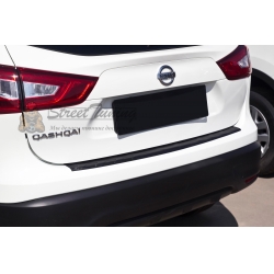 Nissan Qashqai 2014—2016 Накладка на задний бампер