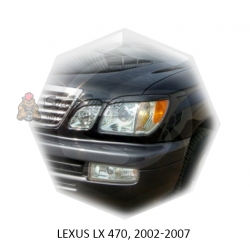 Реснички на фары для  LEXUS LX 470 2002-2007г