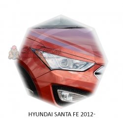 Реснички на фары для  HYUNDAI SANTA FE 2012-2017г