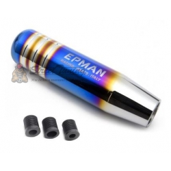 Универсальная ручка КПП Epman 130 мм неохром + серебро