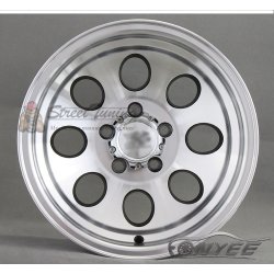 Новые диски GT wheels style 2 R16 5x130 ET-5 J8 серебро + черный