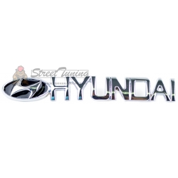 Шильдик в решетку радиатора с логотипом "Hyundai"