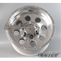 Новые диски GT Wheel R15 6X139,7 ET0 J8 серебряные