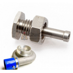 Адаптер-сосок для врезки в патрубок. M10 X1.25mm, шланг 5.5 мм