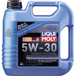 Синтетическое моторное масло Liqui Moly 5W-30 LongTime High Tech - 4 л