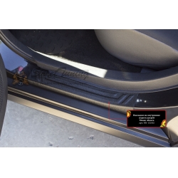 Nissan Almera 2014—н.в. Накладки на внутренние пороги дверей