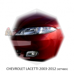 Реснички на фары для  CHEVROLET LACETTI 2004-2013г (хетчбек)