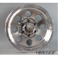 Новые диски GT Wheel R15 5X114,3 ET-44 J10 серебряные